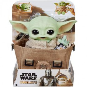 Star Wars The Mandalorian The Child en bolso con sonido 28cm - Baby Yoda / Grogu